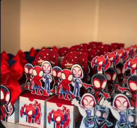 FESTA HOMEM ARANHA E SEUS AMIGOS - ARQUIVO DE CORTE
