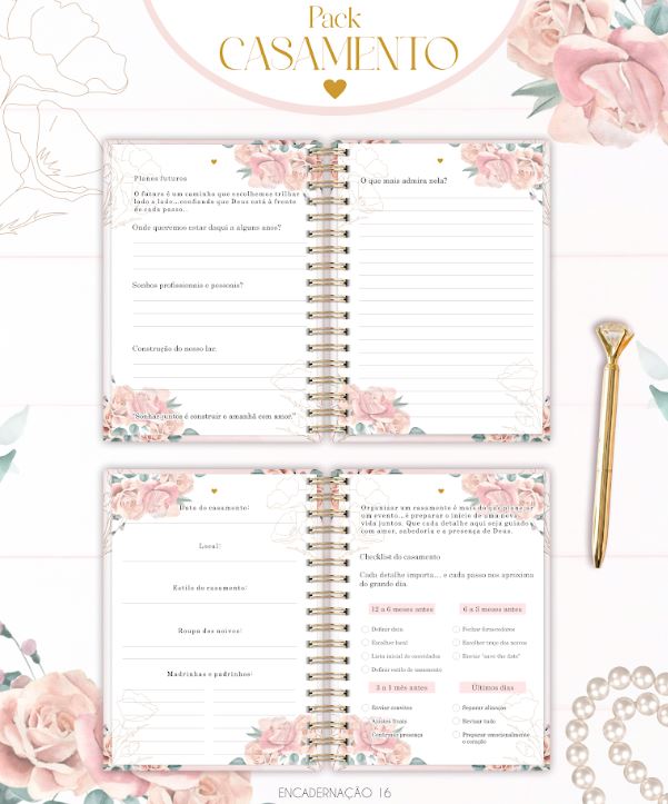 CADERNO DOS NOIVOS - ARQUIVO DIGITAL - Imagem 4