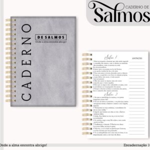 CADERNO DE SALMOS MASCULINO
