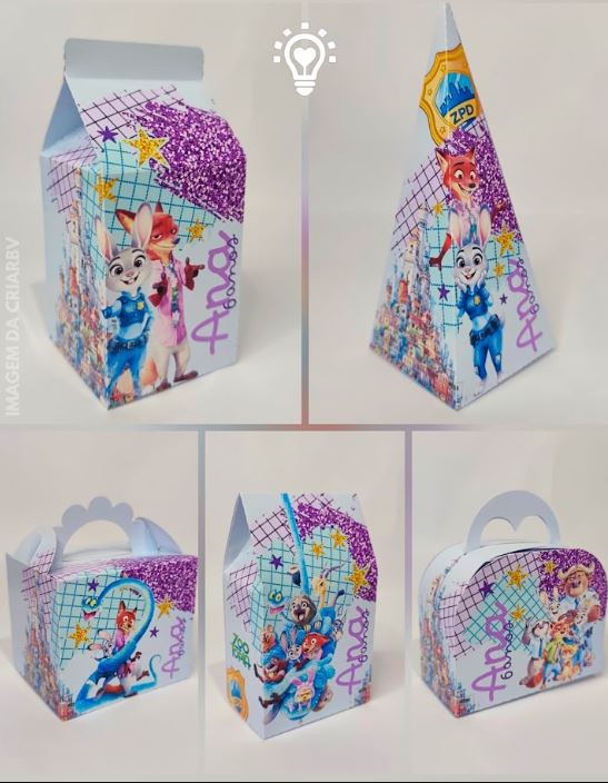 ARQUIVO DE CORTE FESTA ZOOTOPIA