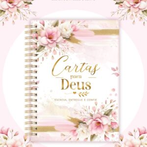 CADERNO FLORAL CARTAS PARA DEUS - ARQUIVO DIGITAL