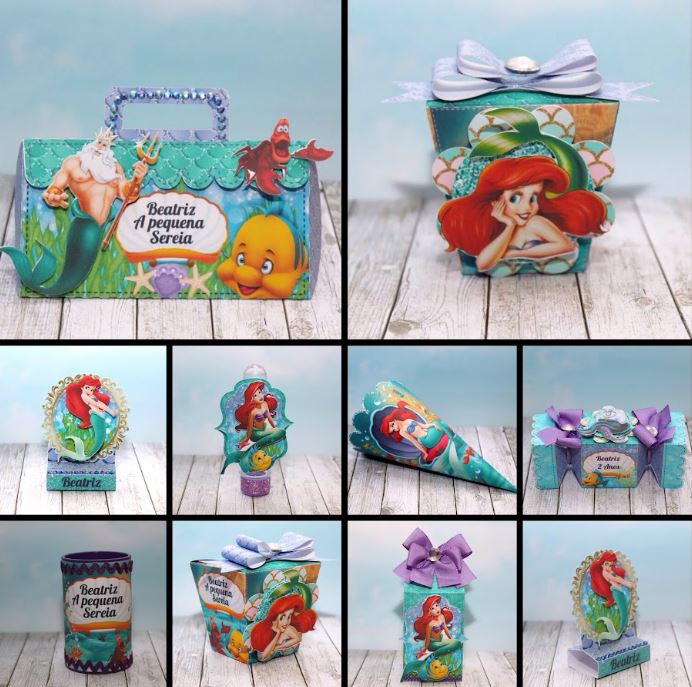 ARQUIVO DE CORTE ARIEL - A PEQUENA SEREIA 4 COMPLETO